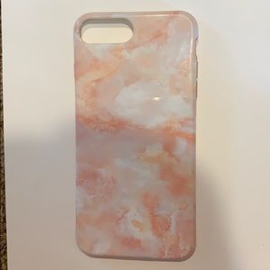 iPhone 7/8 plus flexible marble case